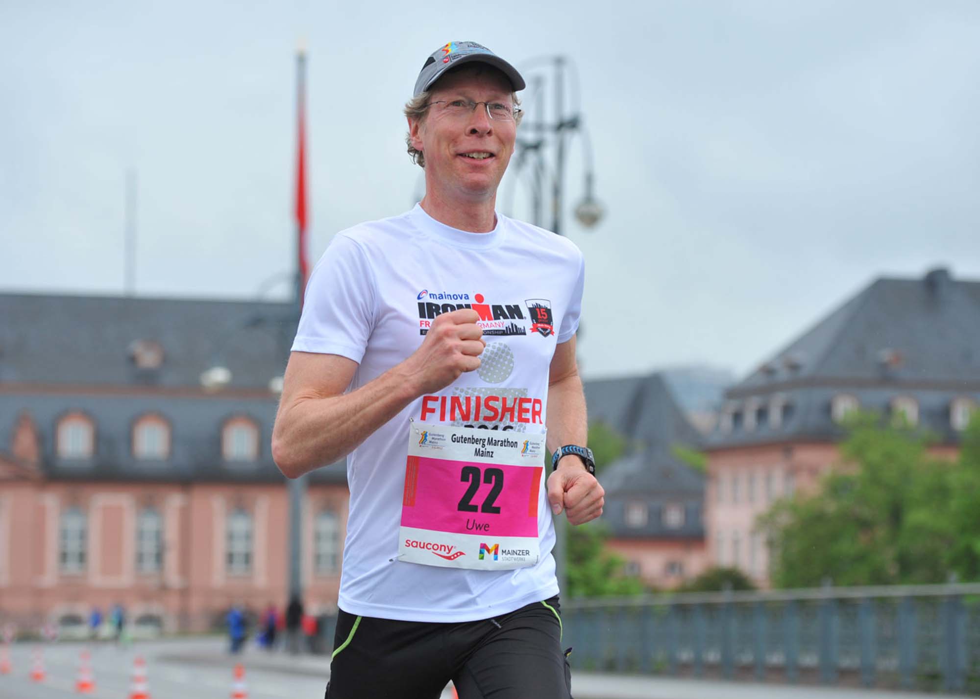 20. Gutenberg-Marathon: Erfolg für TSG-Läufer Uwe Kemmer