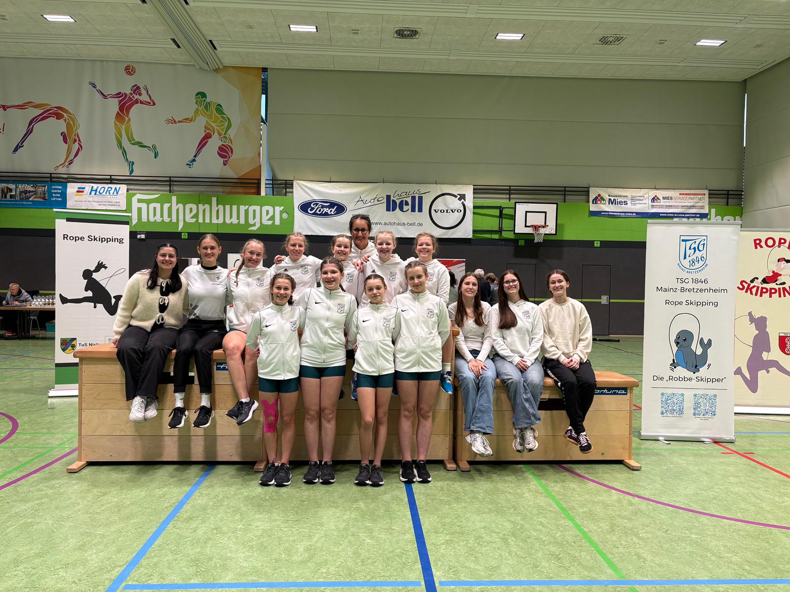 Mehr über den Artikel erfahren TSG-Rope-Skipper räumen bei Rheinhessischen Meisterschaften ab