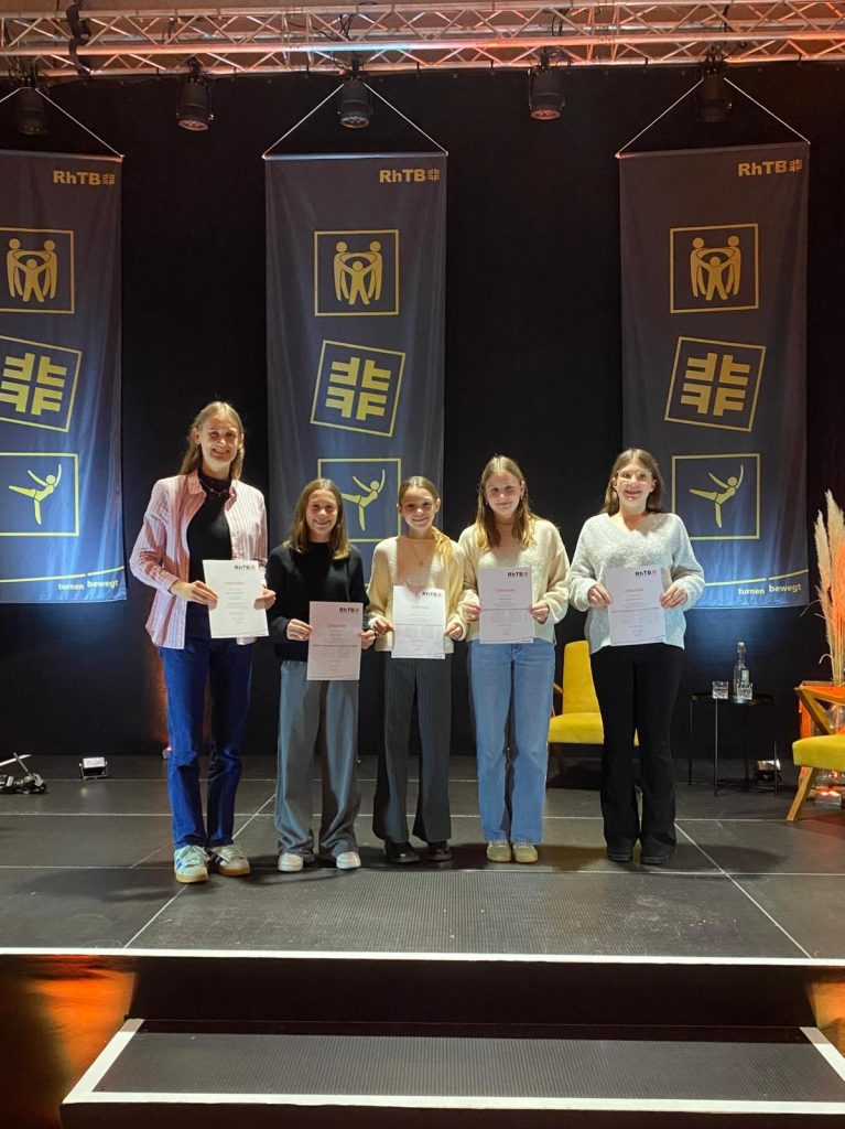 TSG-Rope-Skipperinnen bei Preisverleihung "Ehre wem Ehre gebührt" 2025